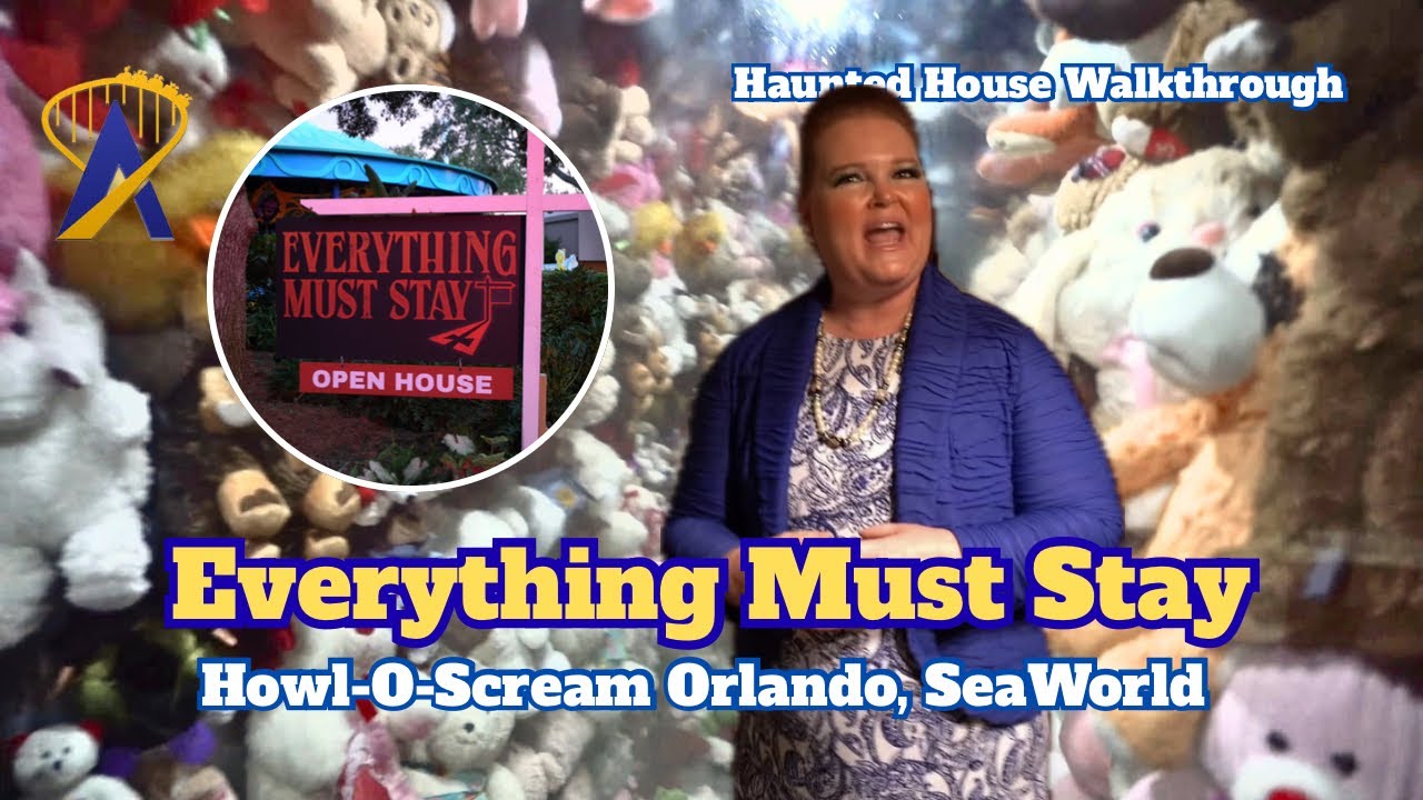 Everything must stay haunted house | Howl-O-Scream Orlando 2026