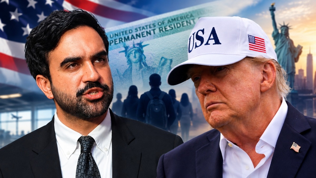 Trump's new green card policy challenged by Zohran Mamdani, 22 American ...