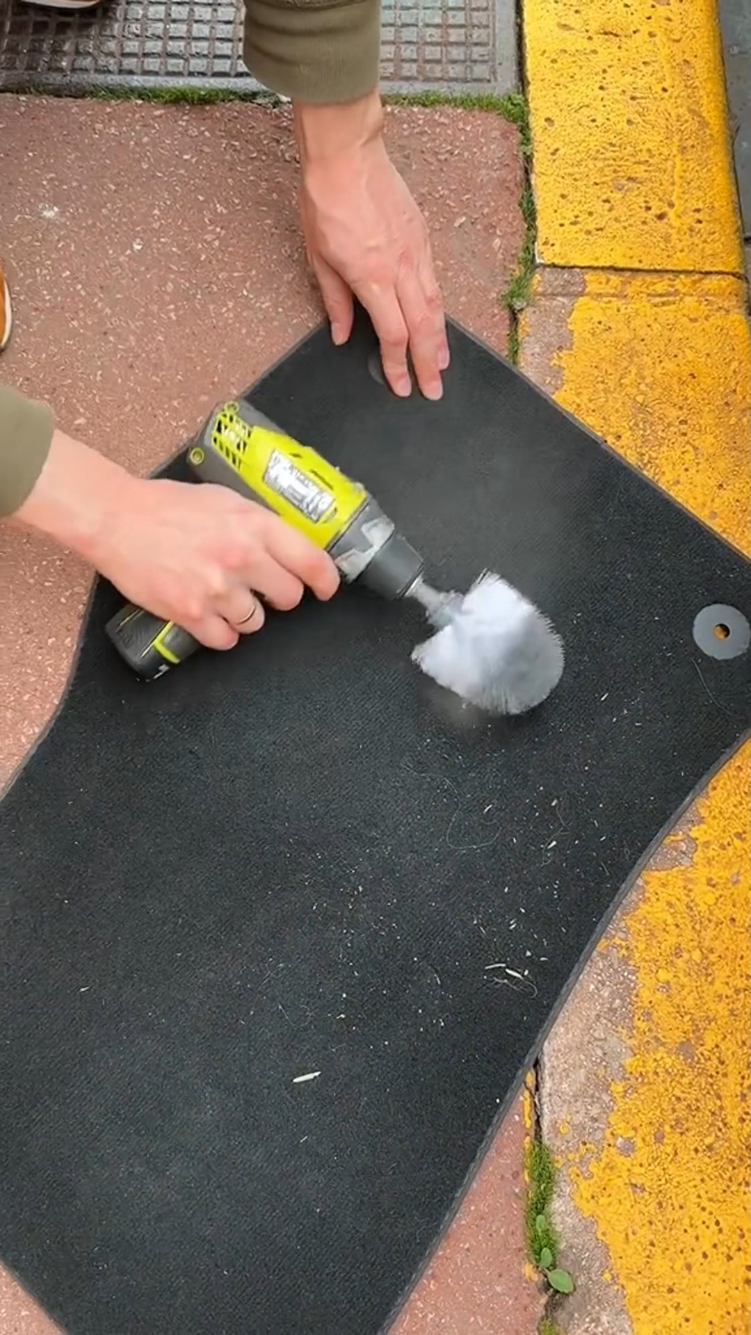 Car mat hack for a quick fix