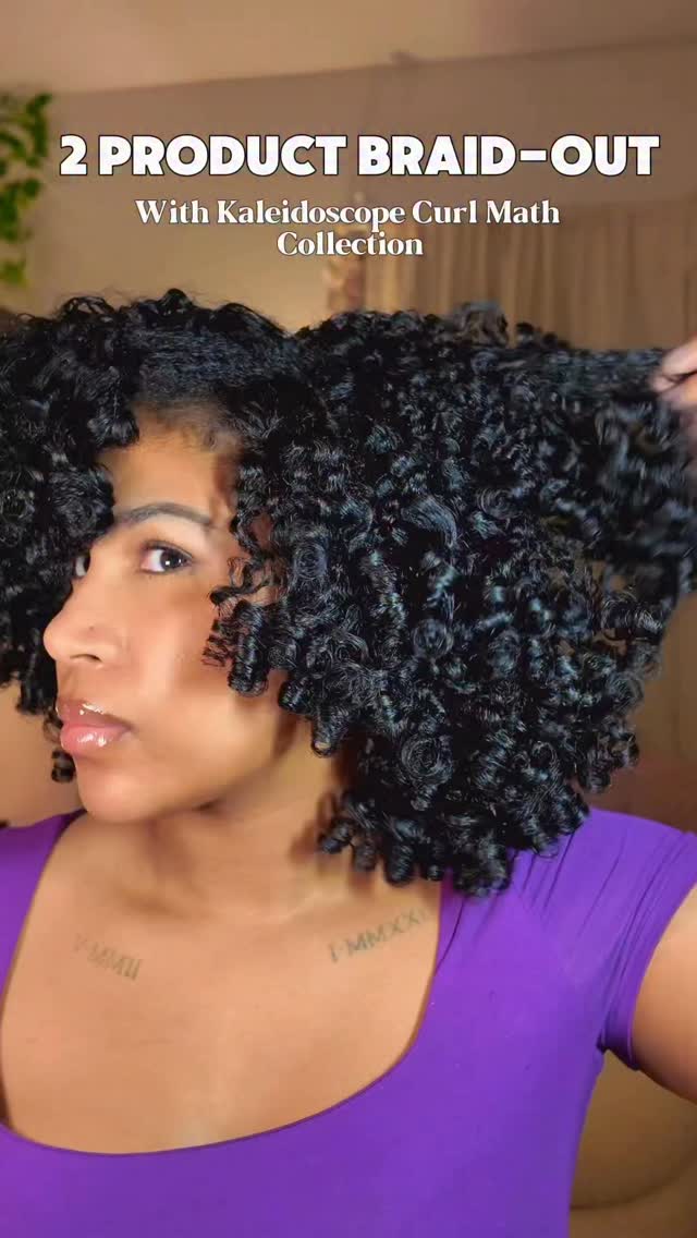 The perfect braid and curl routine for defined hair