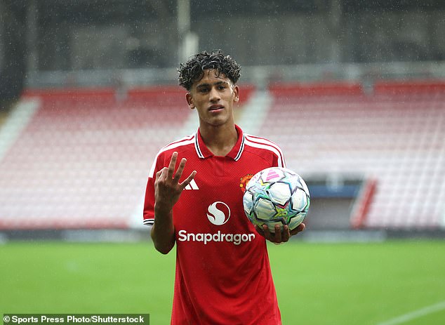 Gabriel, nicknamed 'Kid Messi', scored a hat-trick in the UEFA Youth League last week