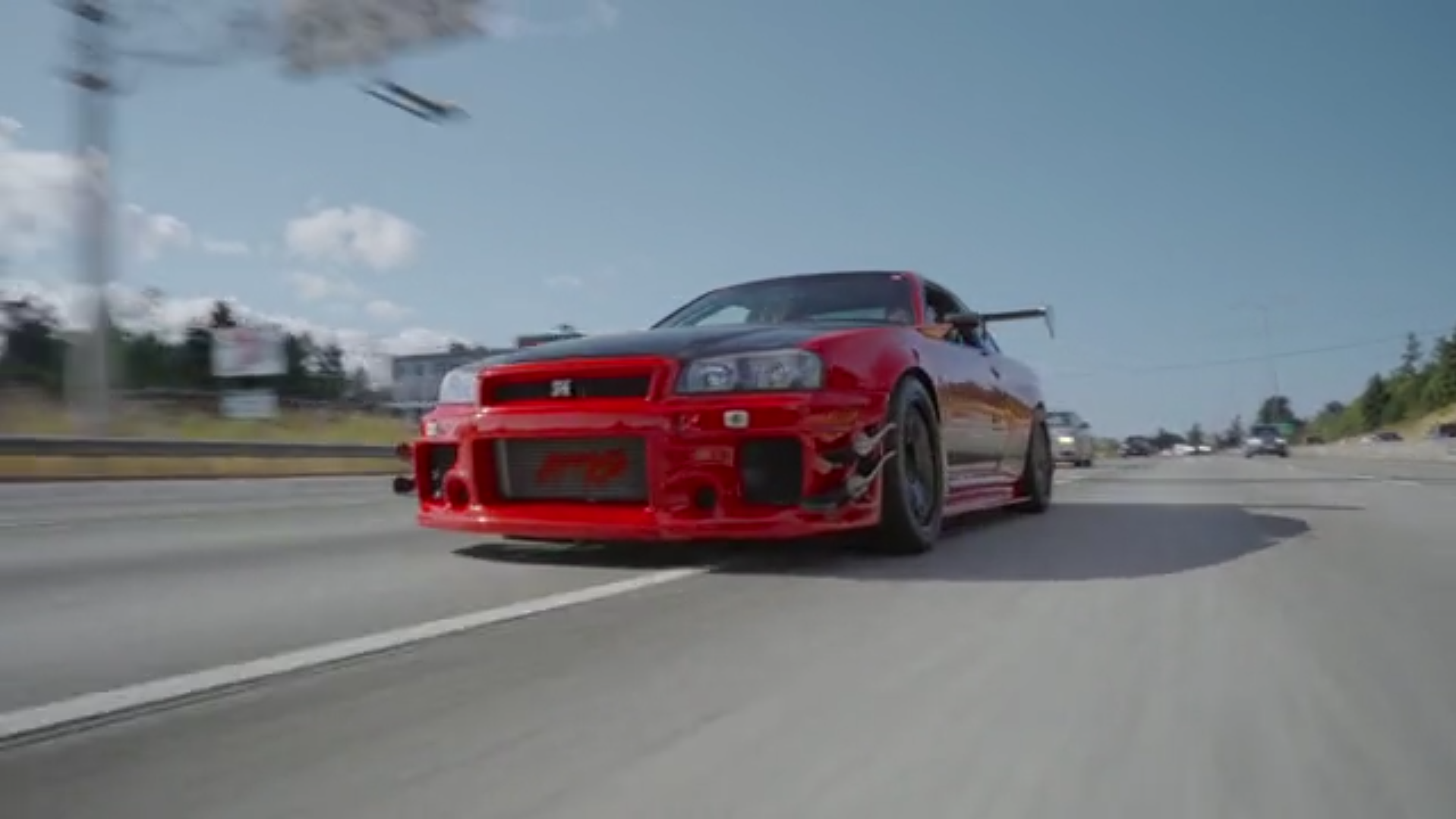 Nissan R34 GT-R Godzilla returns with legendary performance