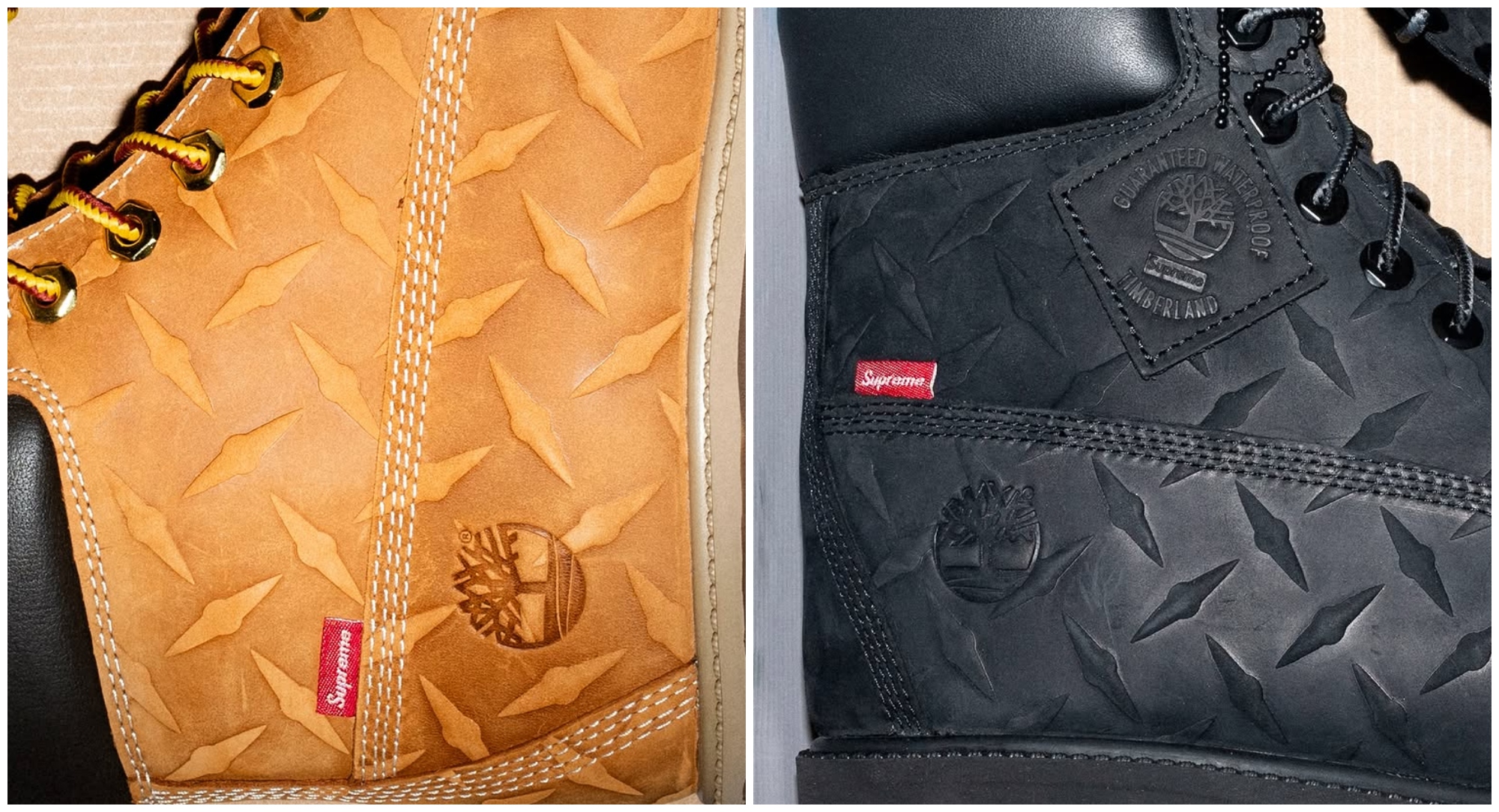 Supreme x Timberland diamond plate 6-inch boot 2026 restock