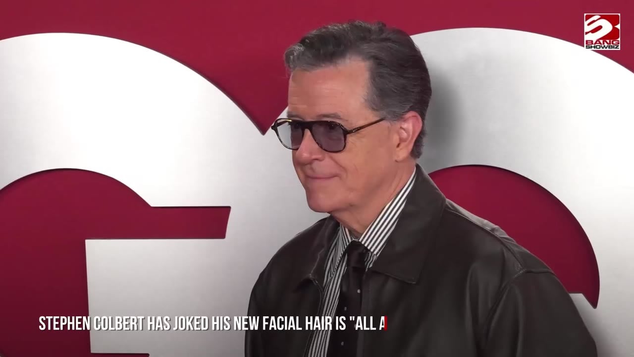 Stephen Colbert shows off new look months after Late Show finale