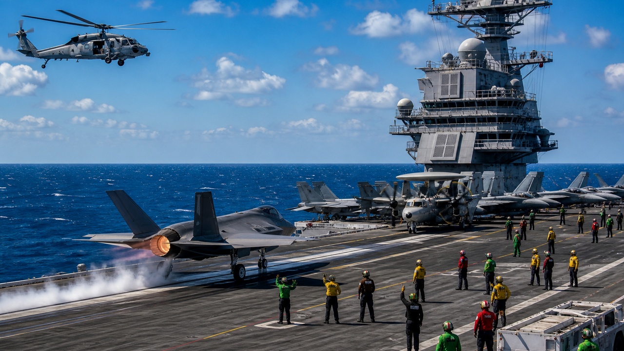 US carrier fleet stretched to breaking point as aging ships and delays ...