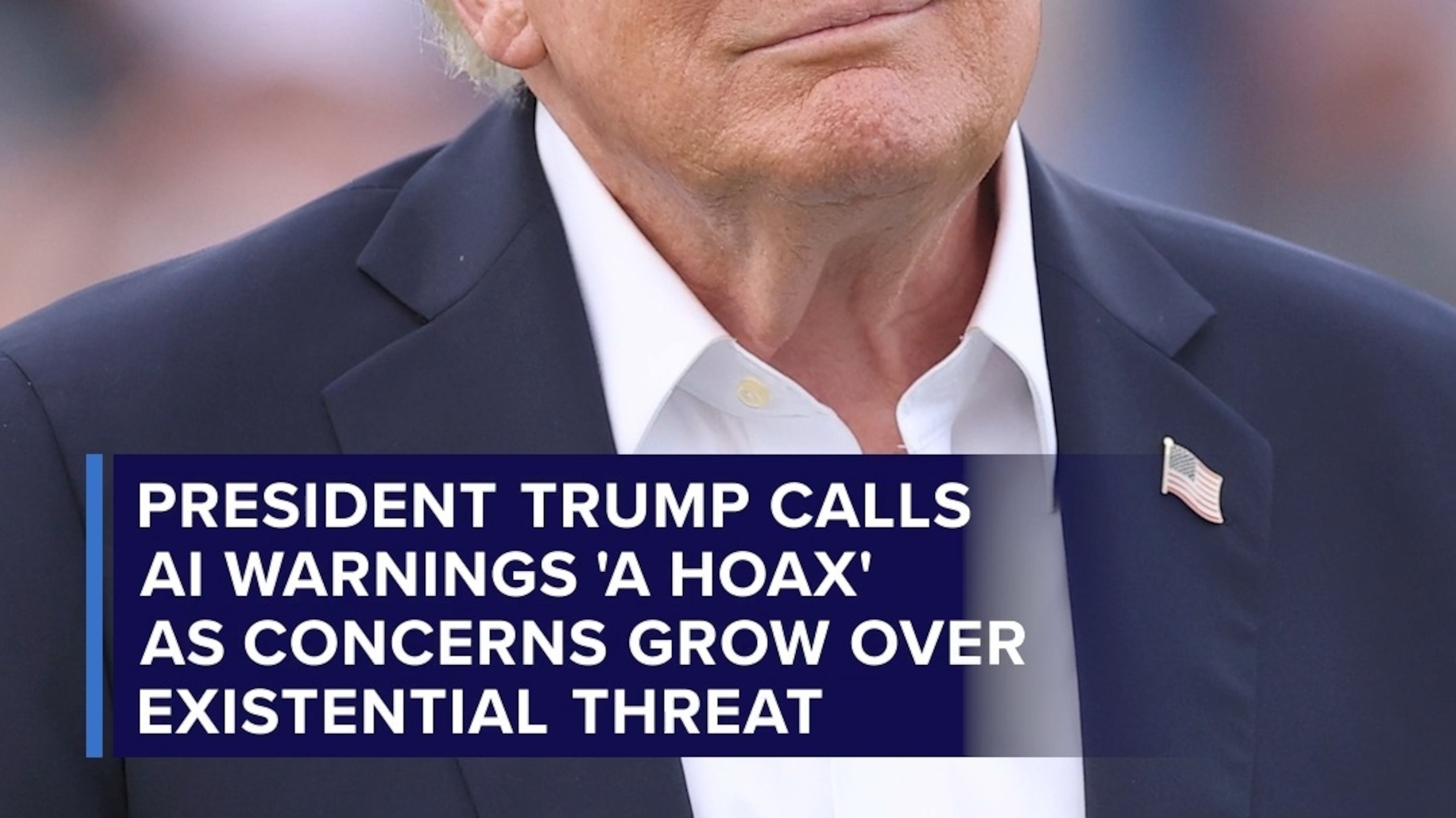President Trump calls AI warnings 'a hoax' as concerns grow over ...