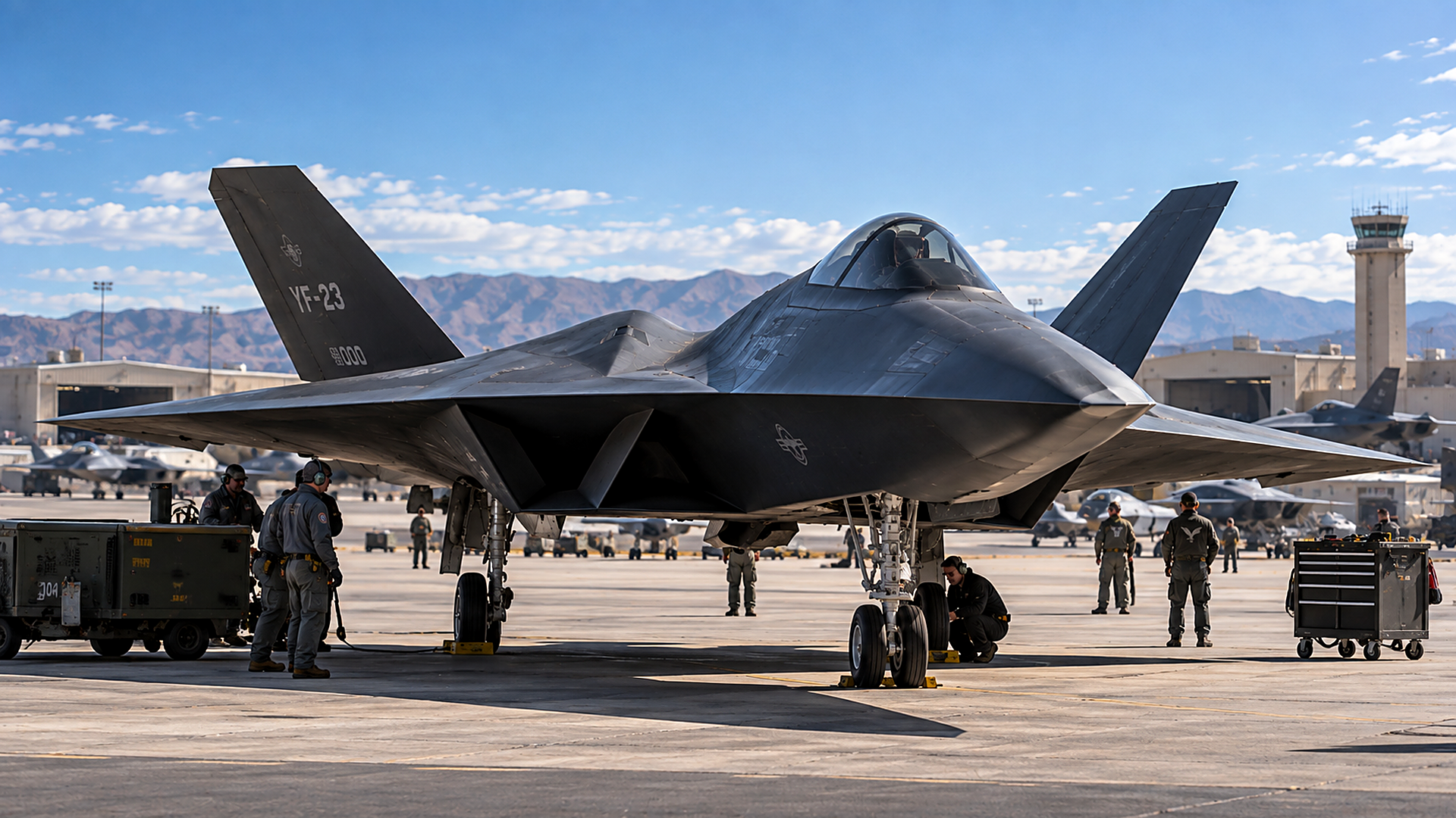 Northrop Grumman's FA-XX concept art revealed, how the YF-23 Black ...