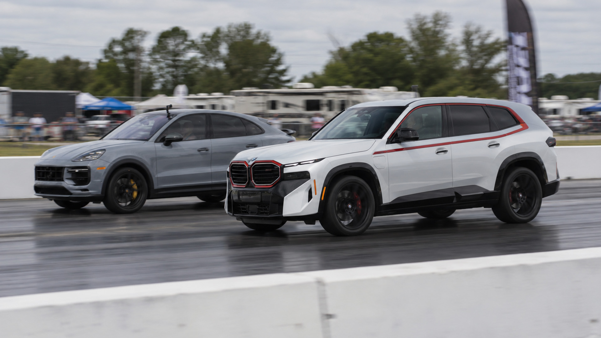 Is the 800HP BMW XM faster than the Cayenne Turbo GT?
