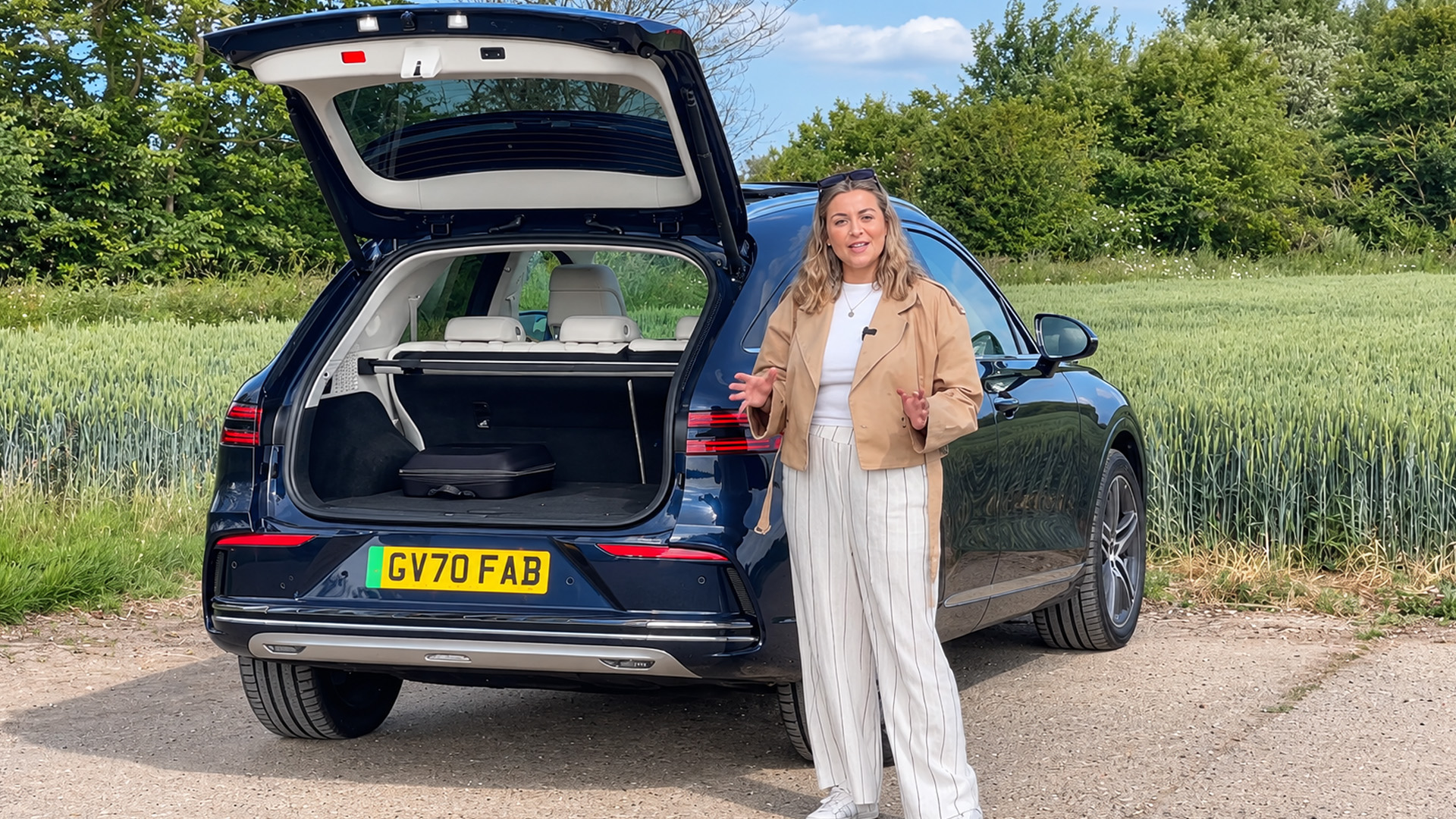 GV70 electrified combines comfort with strong EV performance