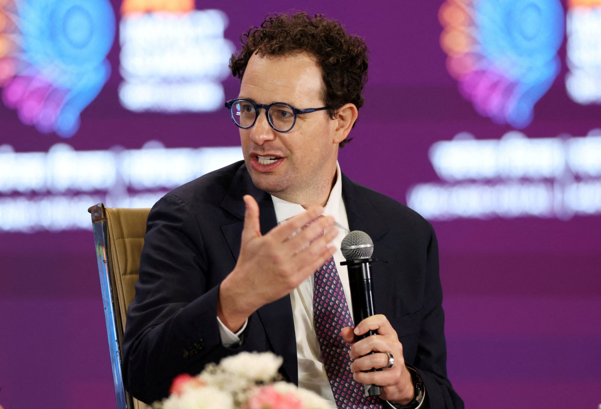 Dario Amodei, co-founder of Anthropic, penned an essay expressing his fears about AI’s rapid development (Picture: Reuters)