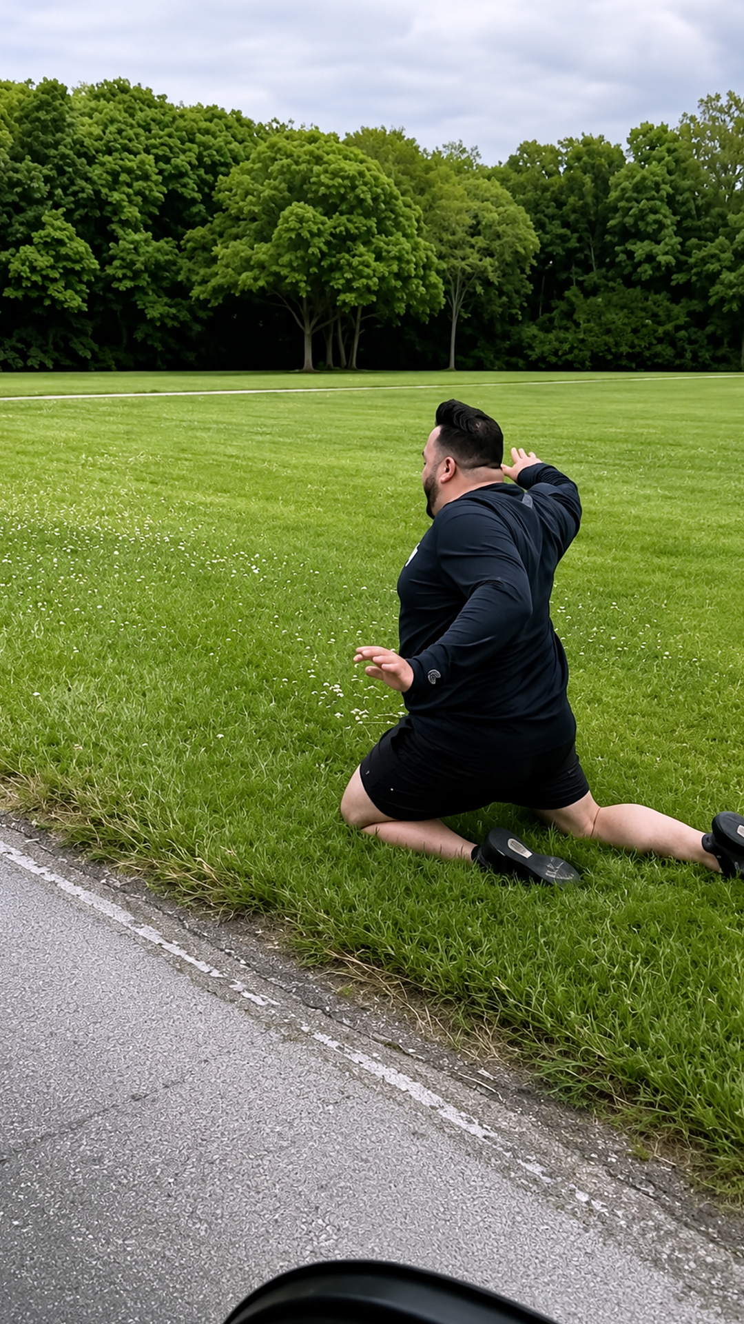 Running fails caught on camera