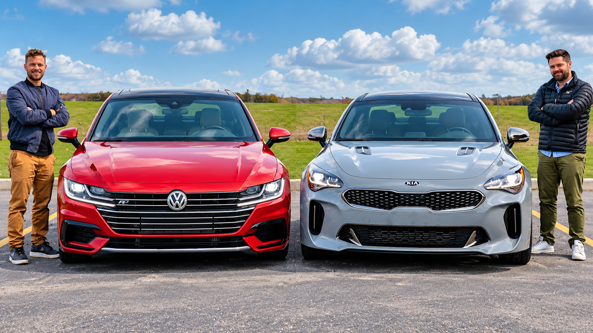 Can the Kia Stinger GT beat the Arteon R-Line on value?