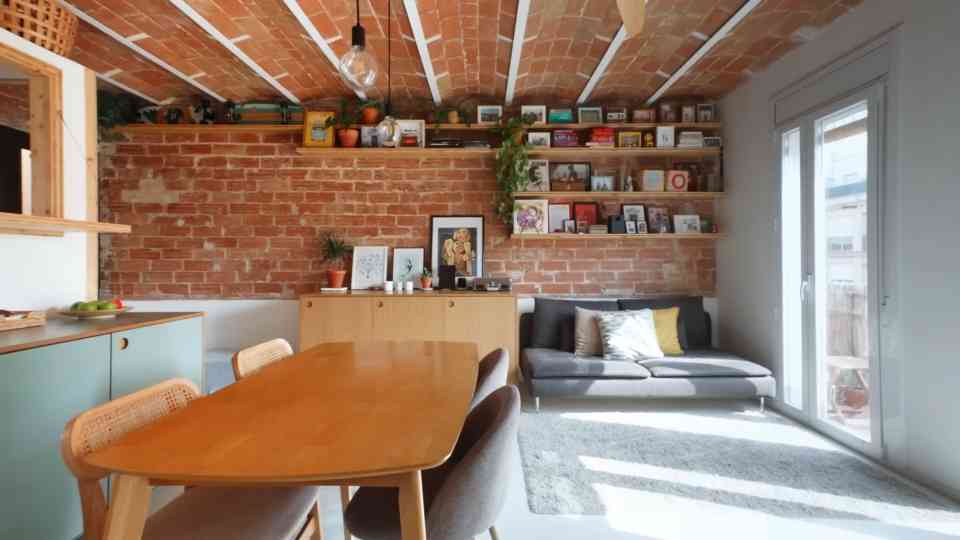Watch architects redesign a small Barcelona apartment with smart ideas