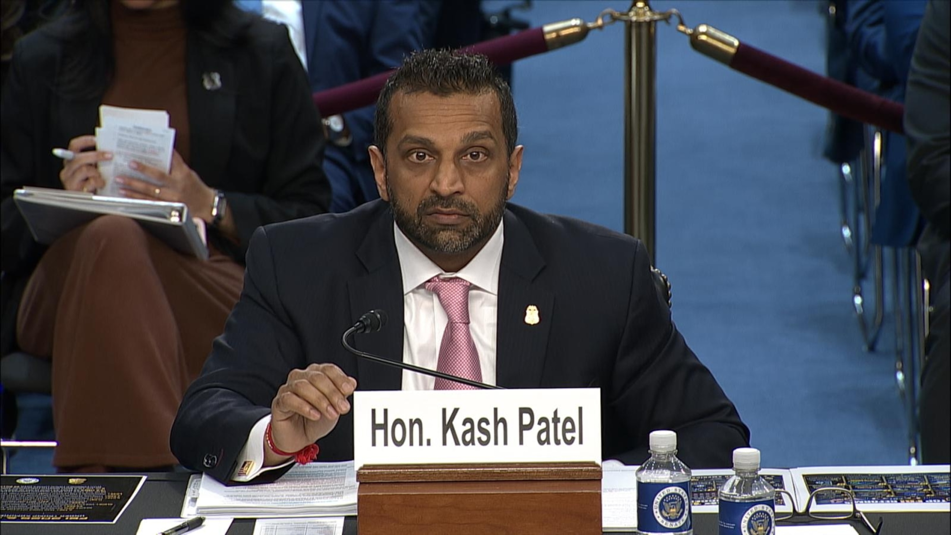 Kash Patel testifies on FBI oversight before Senate committee