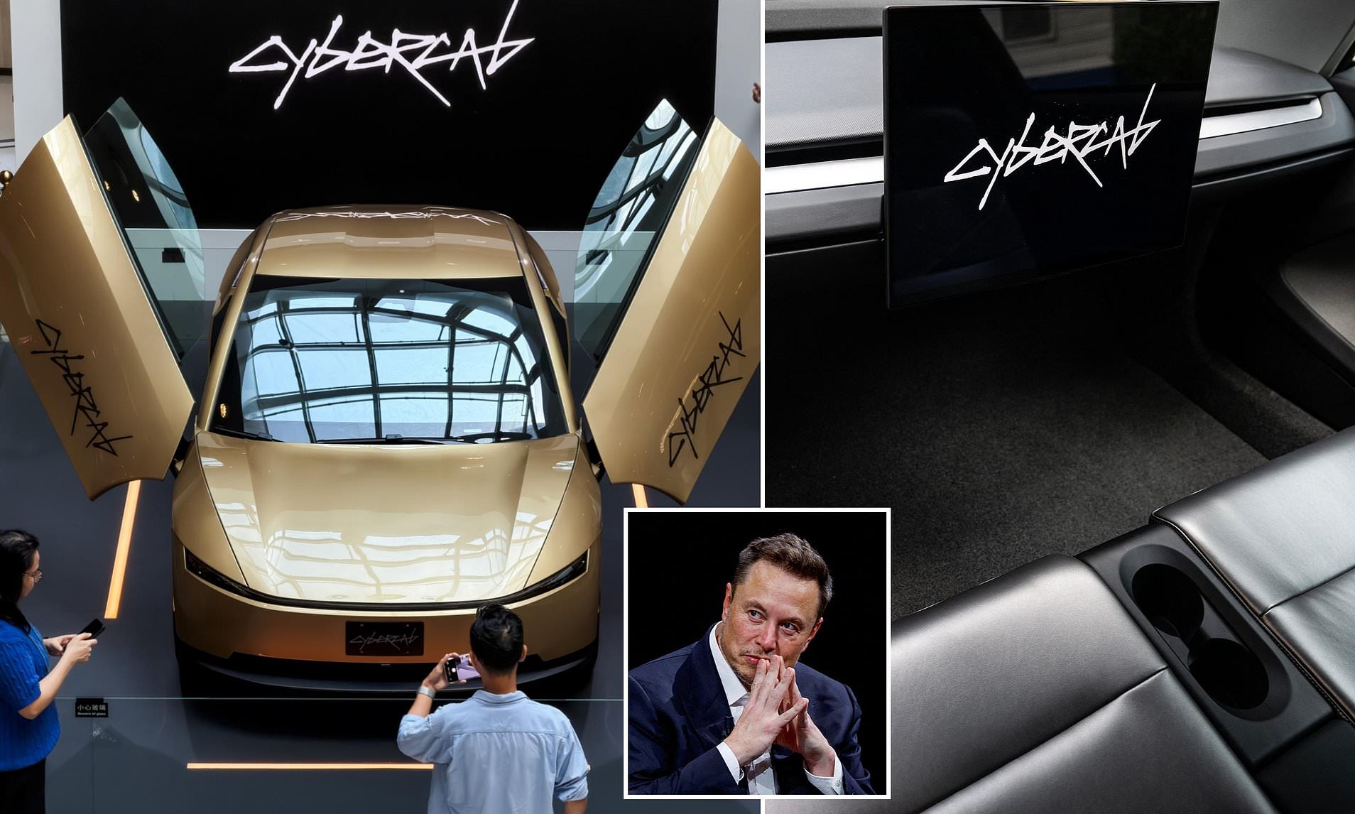 Tesla Cybercab customer makes a BIZZARE discovery the moment he hopped ...