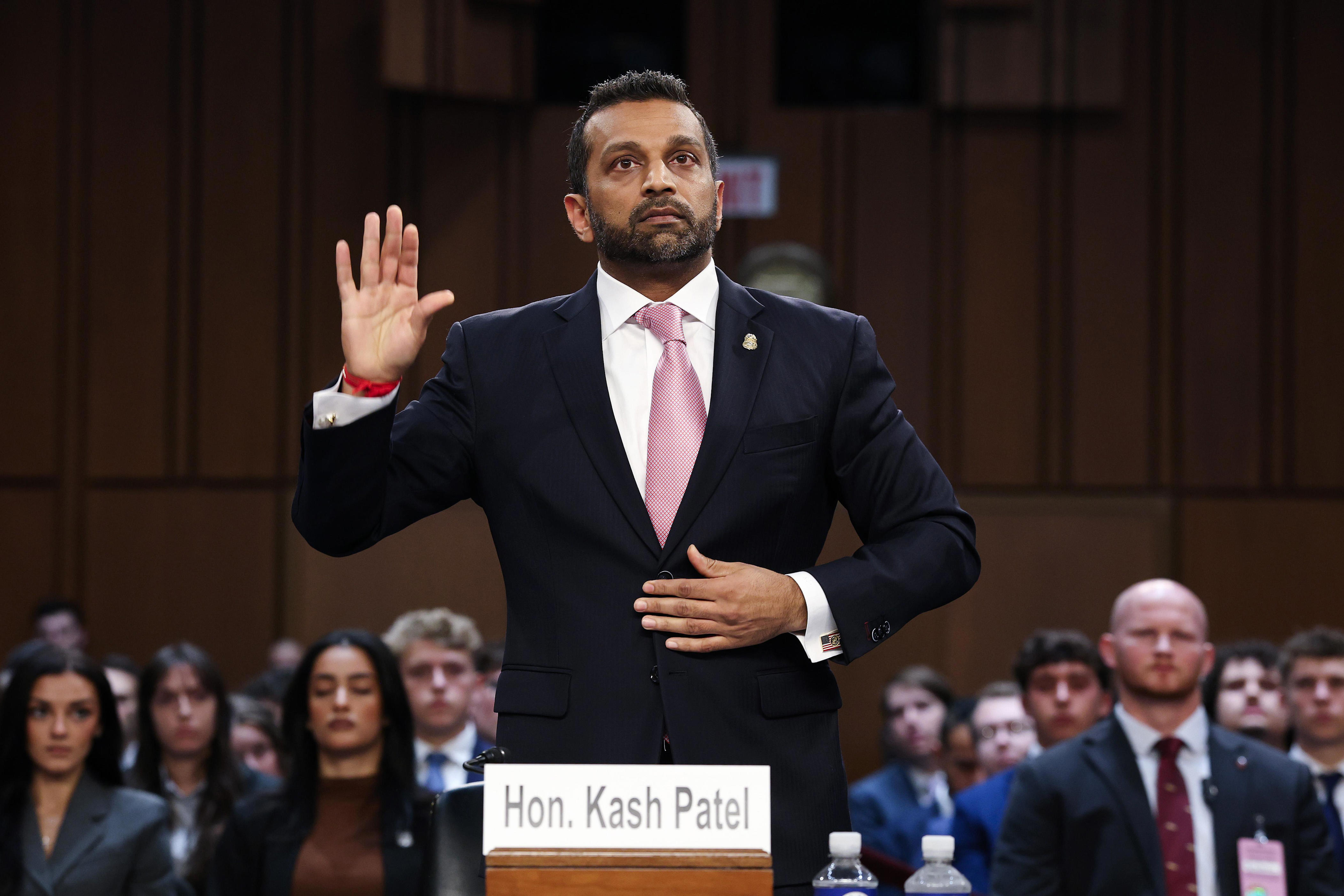 Patel testifies before Senate committee