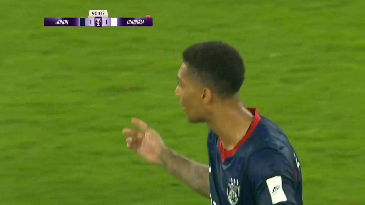 Johor Darul Ta'zim and Buriram United share the spoils in feisty AFC ...