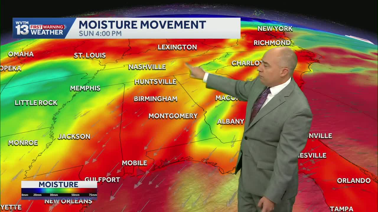 Alabama heat wave: Extremely hot weather and a few storms in the ...