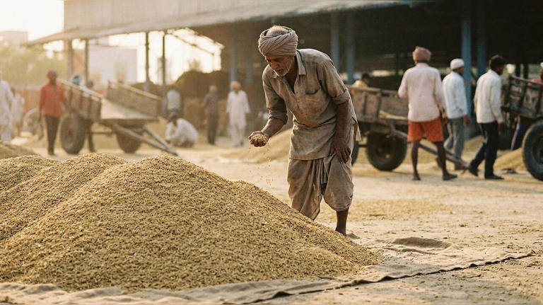Haryana basmati prices dip as market arrivals surge