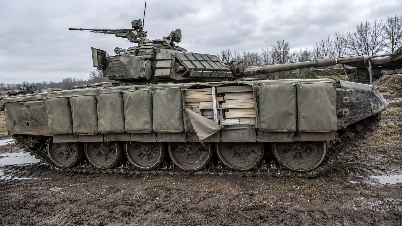 Russian tank bags are usually not empty