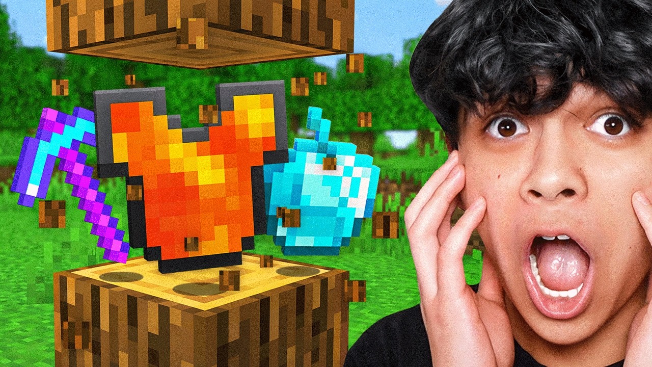 I broke one block... got endgame loot 🤯