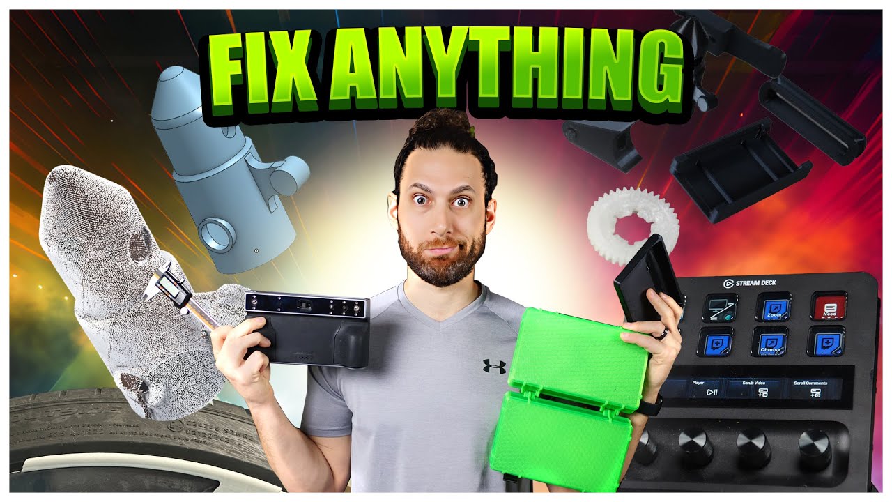 6 ways to fix almost anything with 3D printing and scanning