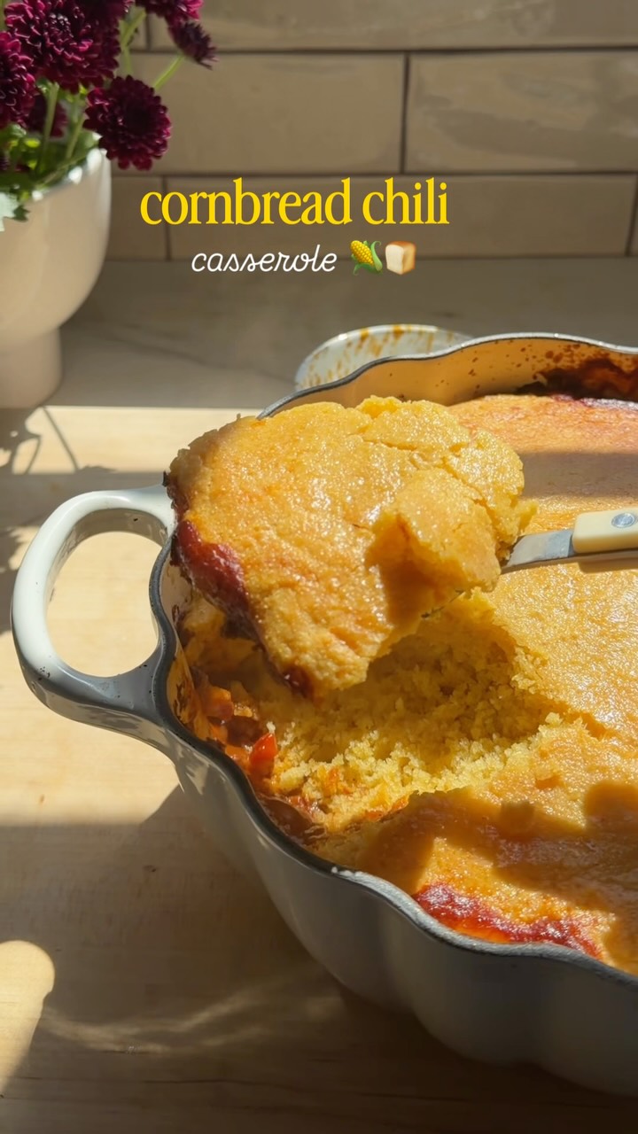 Cornbread Chili Casserole Comfort