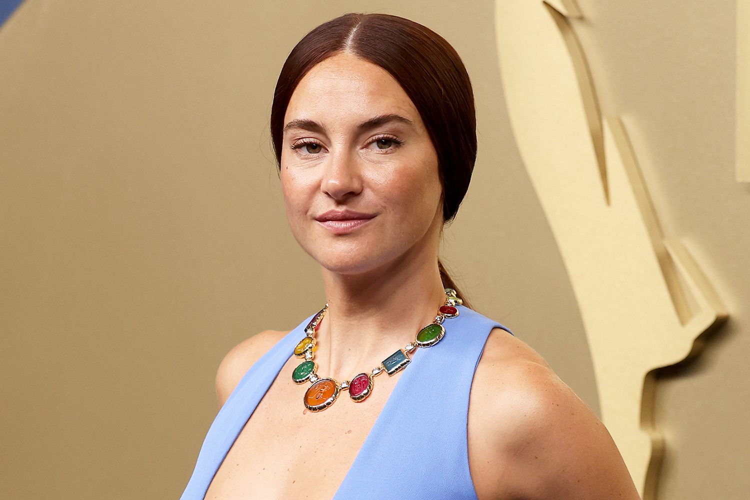 Shailene Woodley accessorized her plunging 2026 Emmys look with a ...