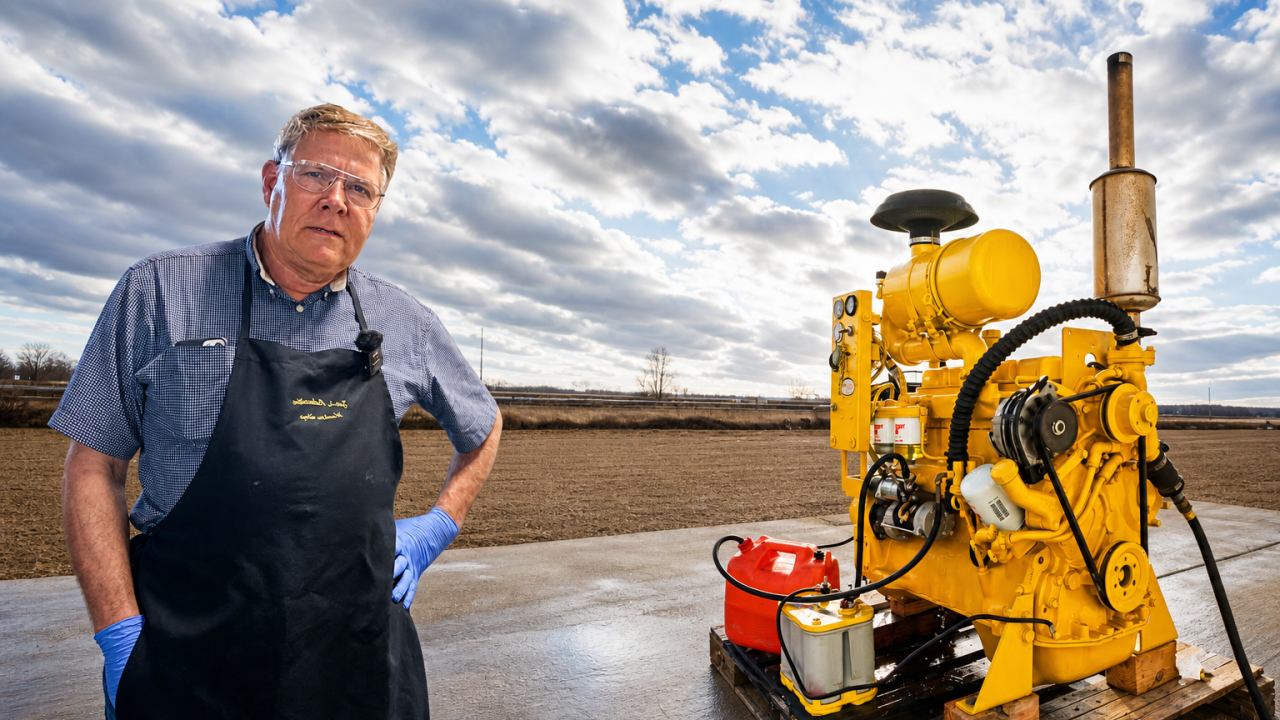 Zero compression John Deere engine runs again after full rebuild
