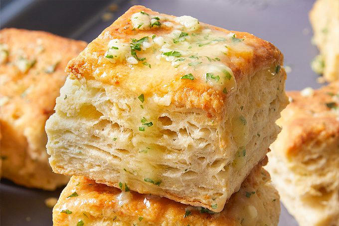 Garlic bread biscuits
