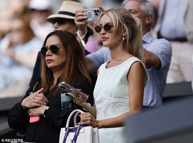 The imposing German called out people in Fritz's box who 'may not be from the tennis world.'