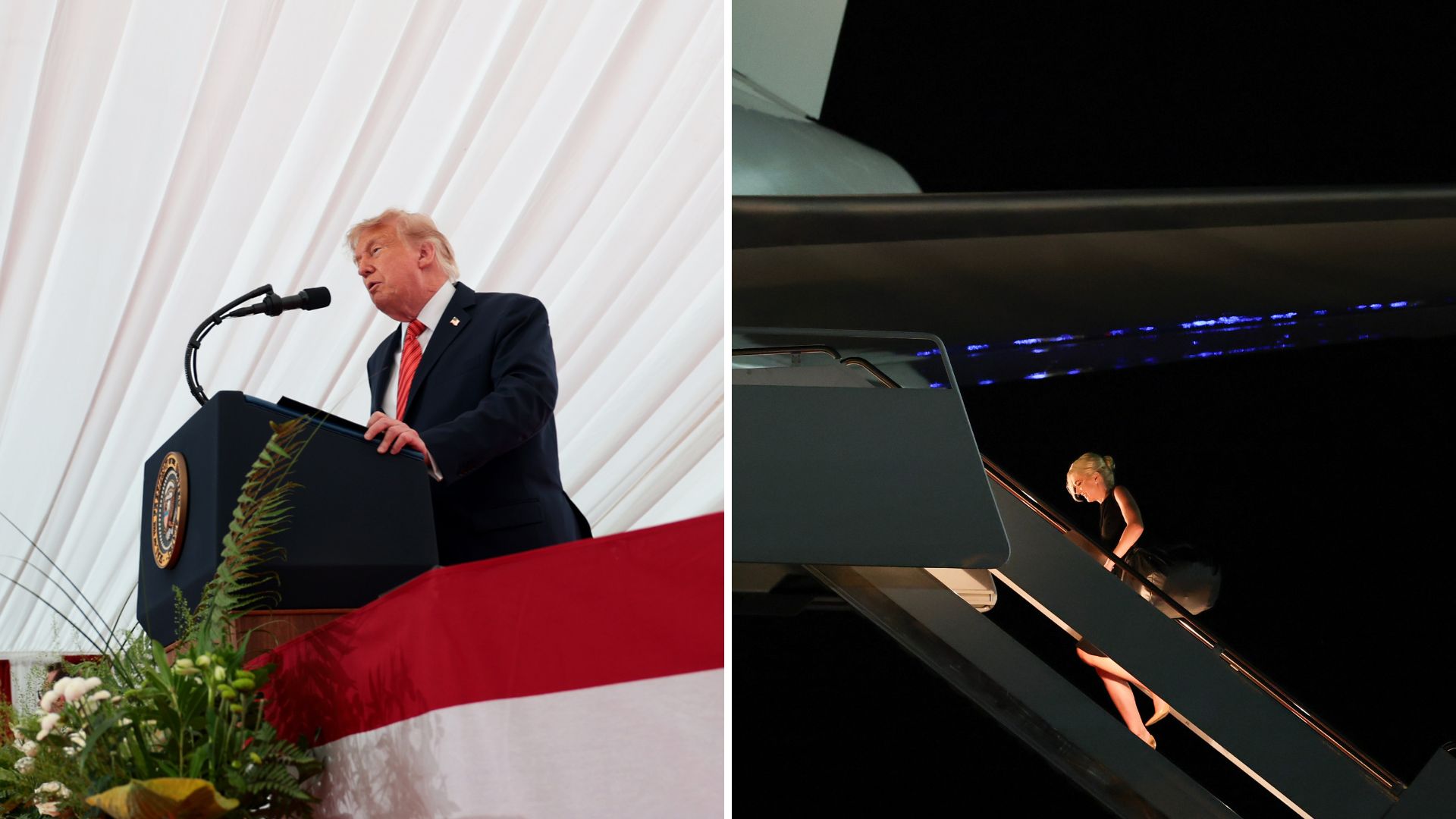 Trump's awkward 