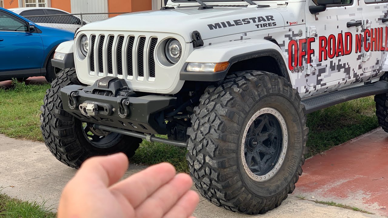 Can you fit 42s on a Wrangler JL with only a 3 inch lift kit?