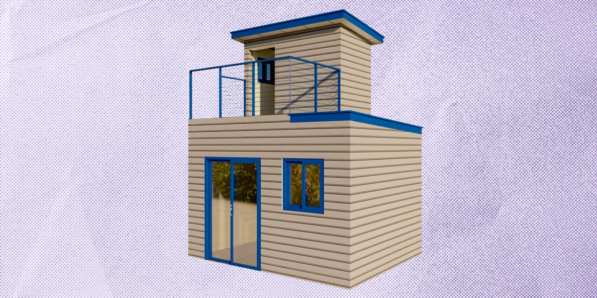 Walmart's Selling a Two-Story Tiny Home You Can Assemble Yourself