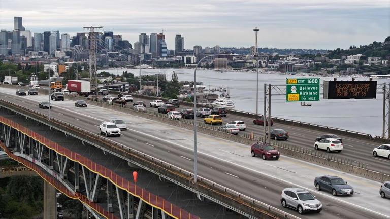 WSDOT says all northbound I-5 lanes over Ship Canal Bridge could open ...