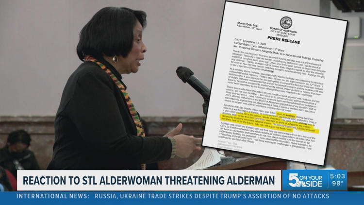 Alderwoman recorded saying she'd put a bullet in colleague's head ...