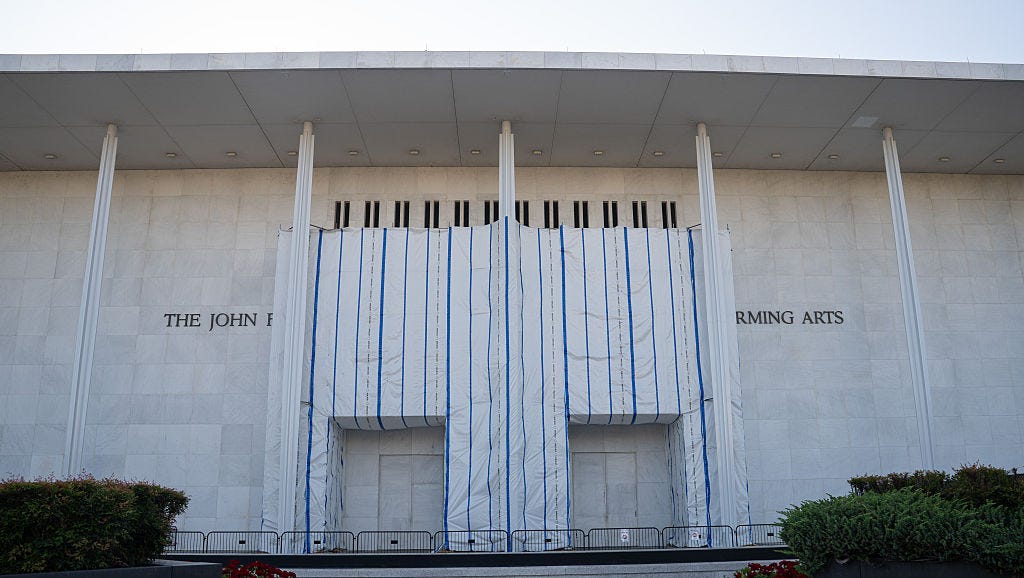 Judge blocks Trump name plan as Kennedy Center board votes closure