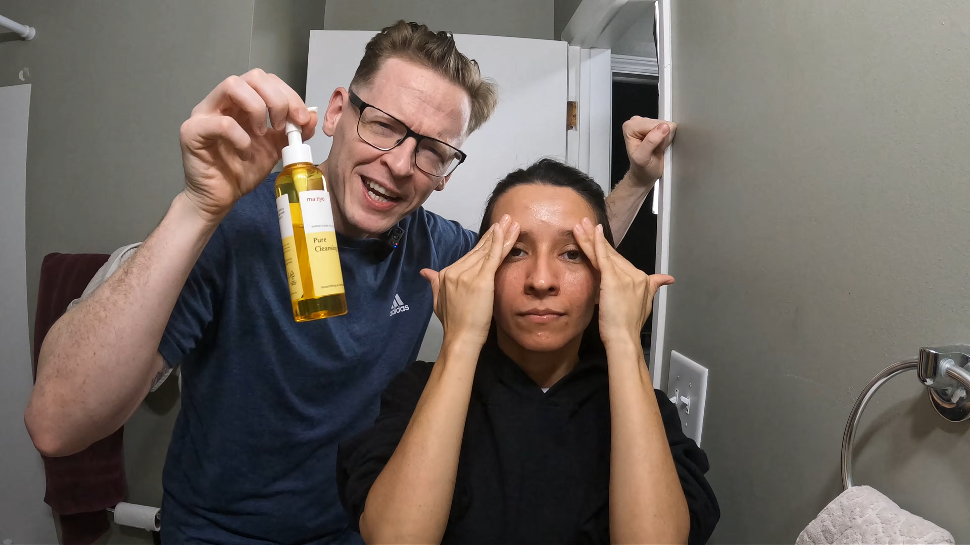 Build real life English skills through an evening skincare routine
