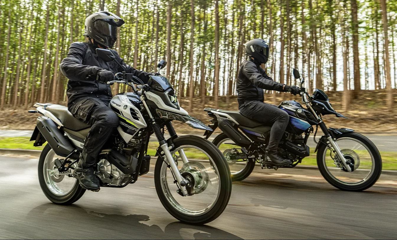 Motor dual purpose baru Yamaha bisa jalan 500 km sekali full tank ...