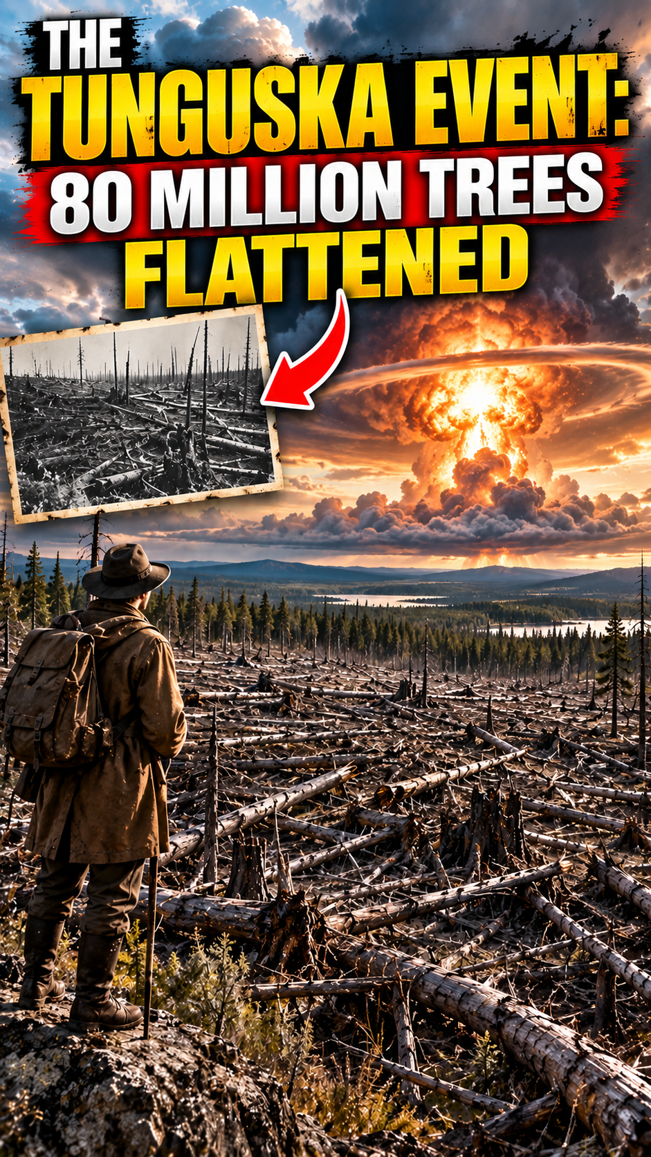 The Tunguska event: The mysterious explosion that flattened 80 million ...