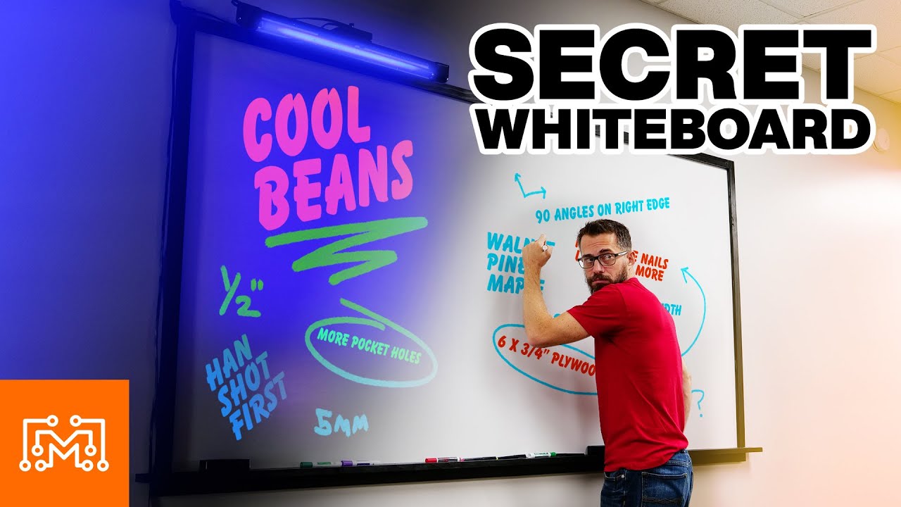 This whiteboard is hiding a secret