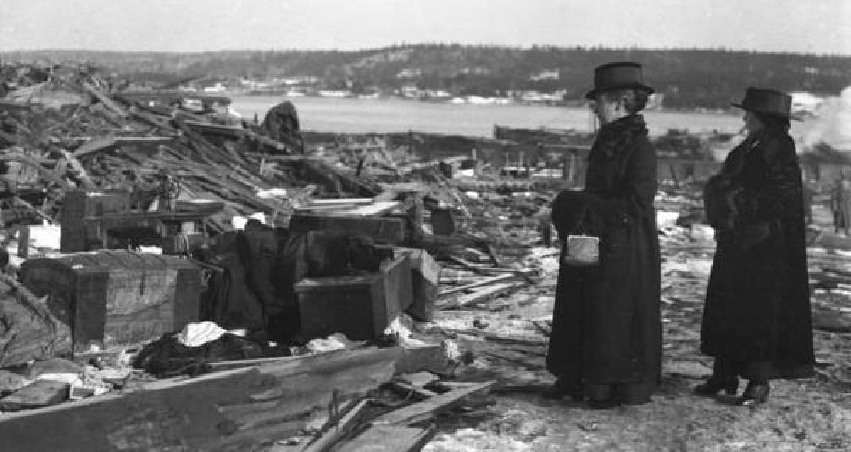 33 haunting photos of the Halifax explosion, the largest man-made explosion of the pre-nuclear age