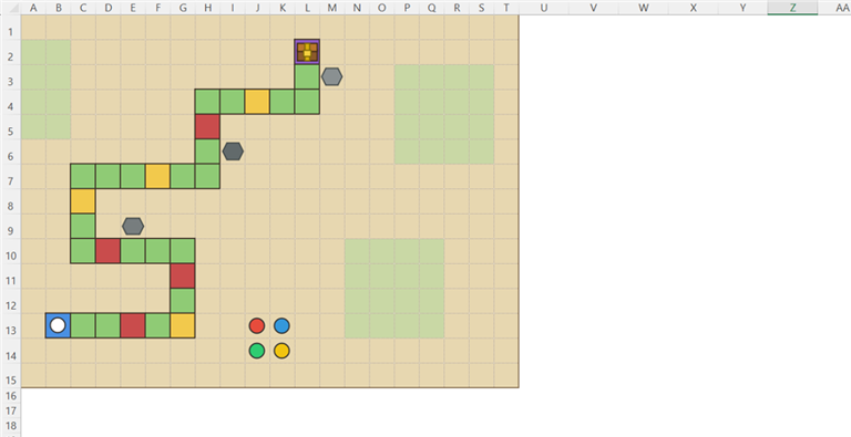 I made 5 games and tools in Excel that have nothing to do with ...