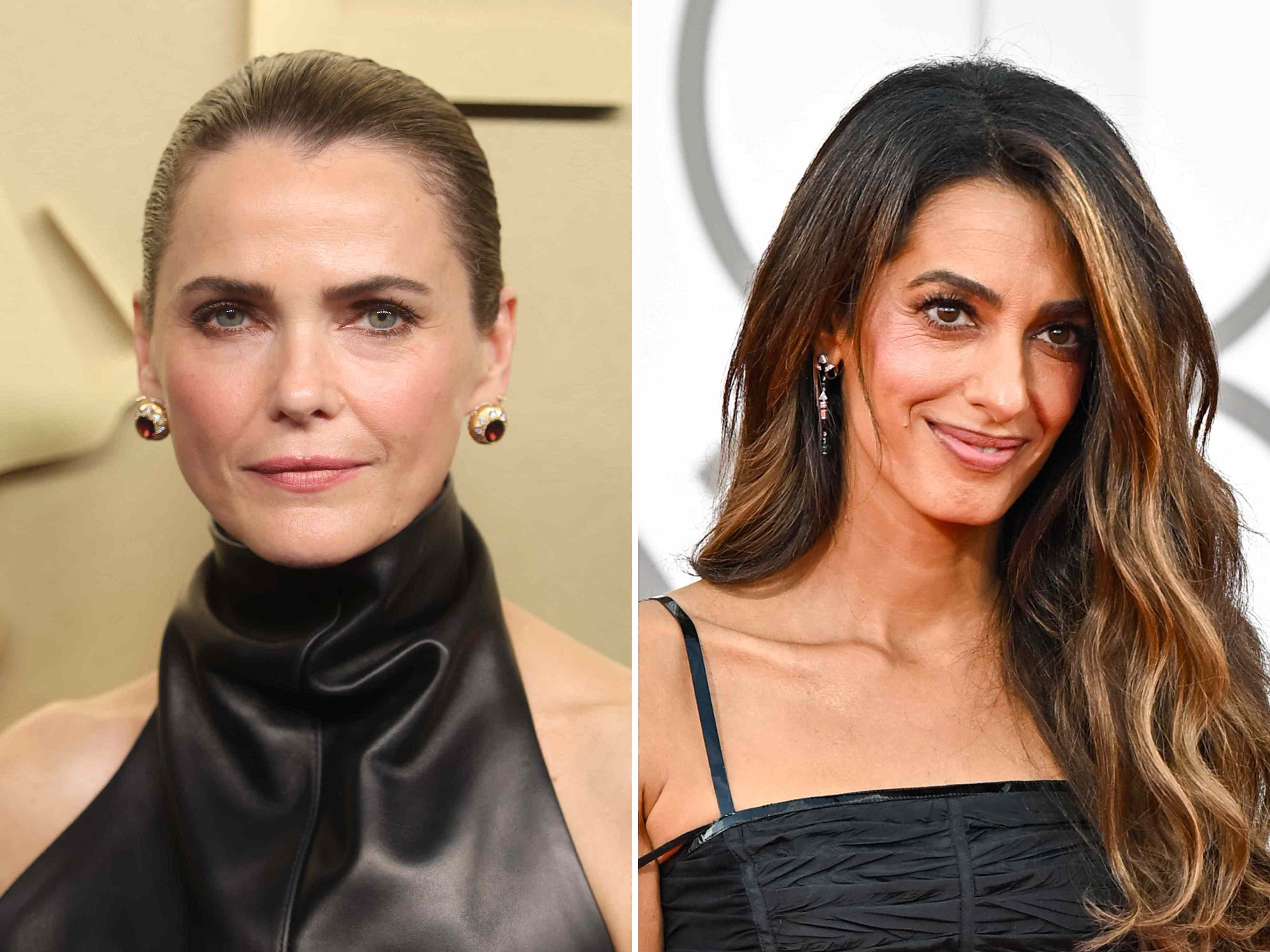 Keri Russell Wore The Amal Clooney And Angelina Jolie used French 
