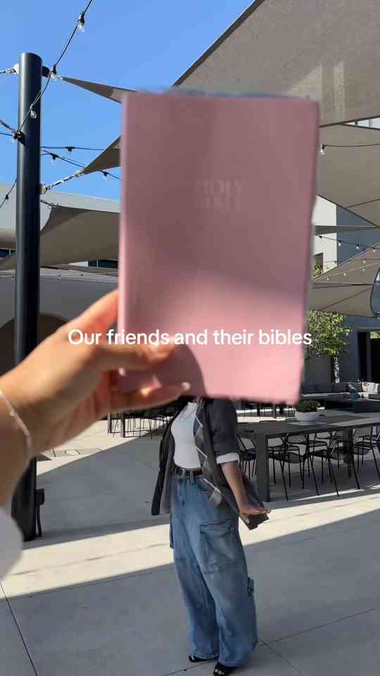 The meaning behind choosing a physical Bible