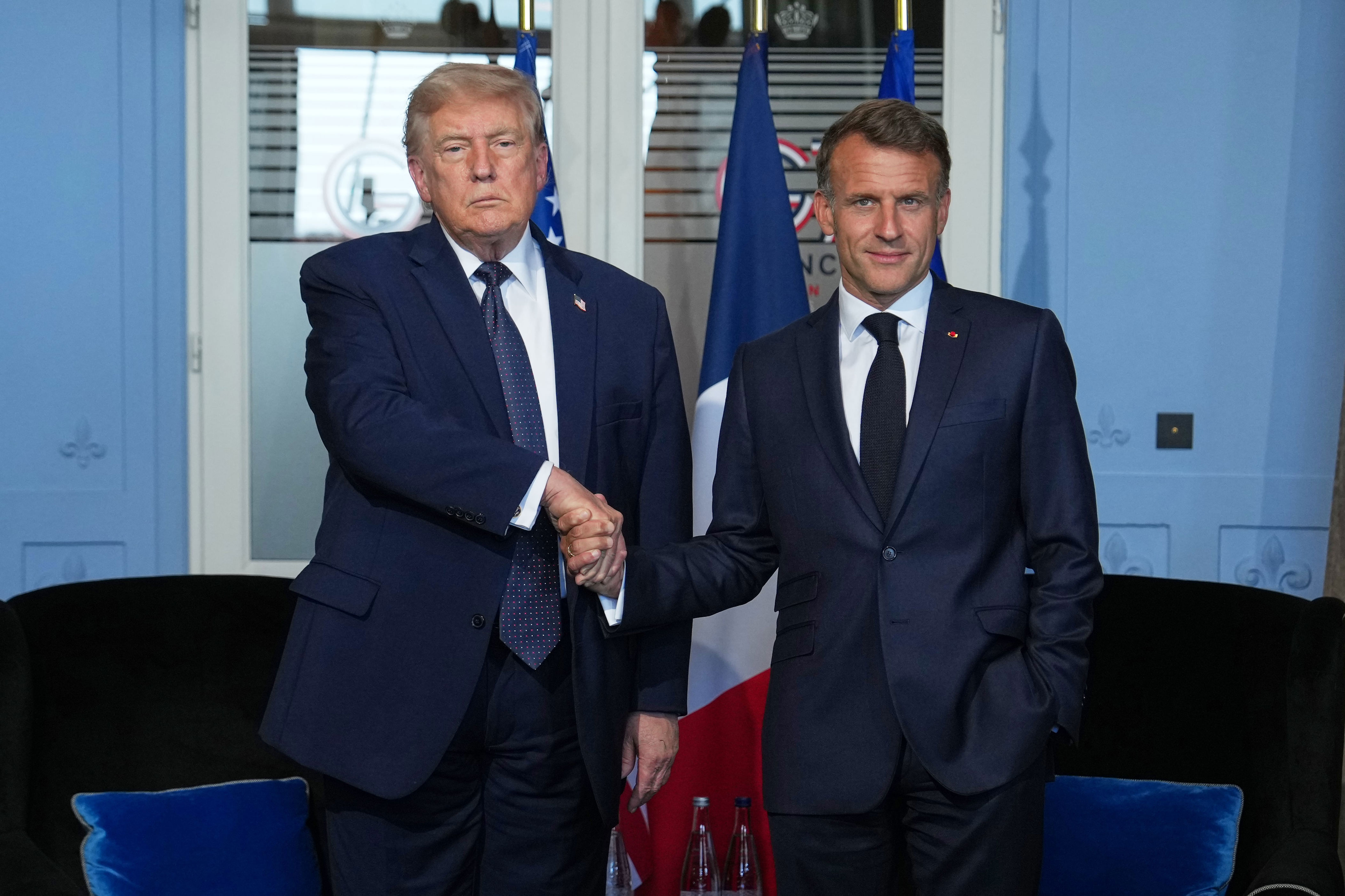 US delays French envoy, Trump maps French territories
