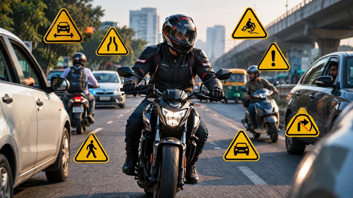 Riding in India is unpredictable. Here's how to stay safe on a two-wheeler