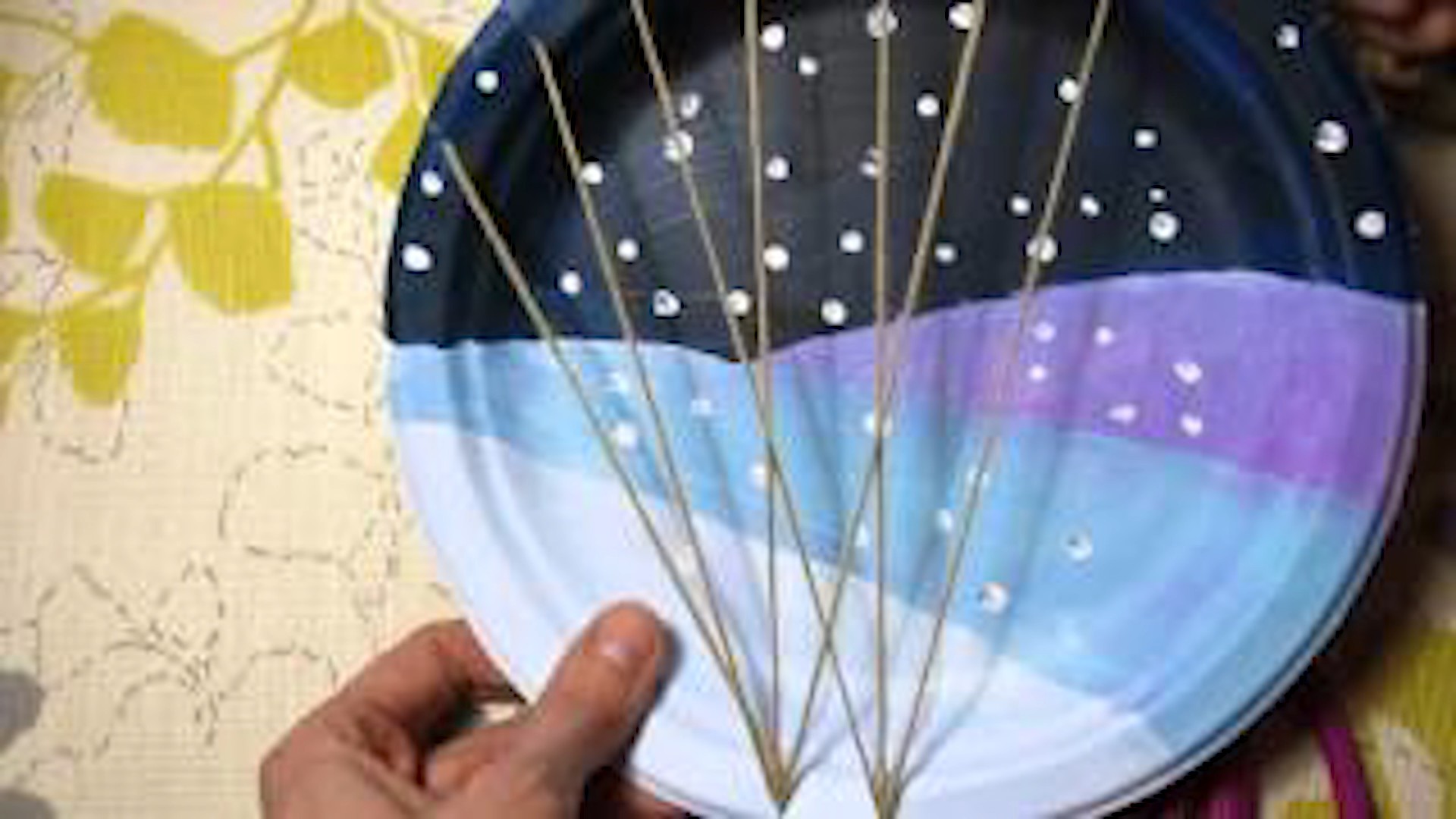 Tree weaving for children: Easy nature craft tutorial part 1
