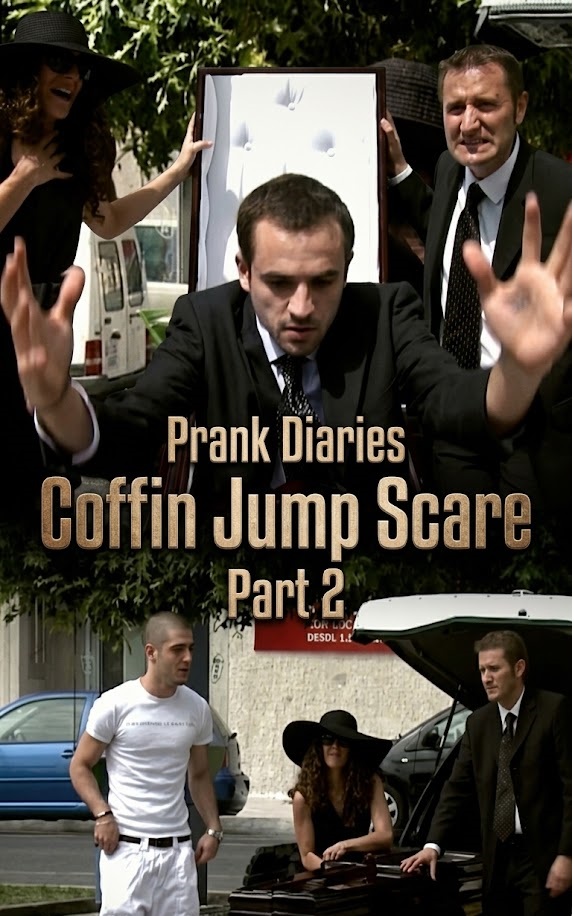 Prank diaries - coffin jump scare (part 2)