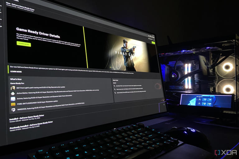 Nvidia's latest driver update had me thinking my GPU was dead, but this ...